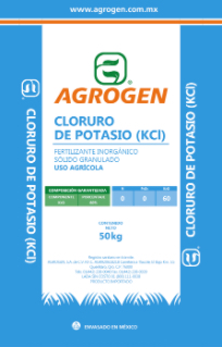 CLORURO DE POTASIO (KCl) (AGROGEN)