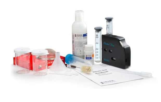 Kit químico de pruebas para nitrato en suelo y en agua de riego