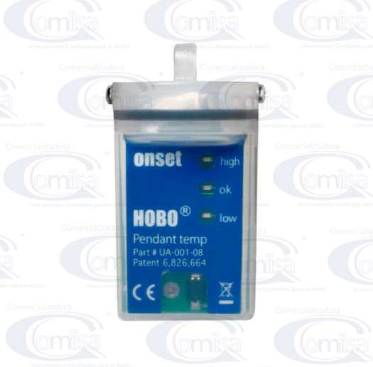 HOBO Pendant® Data Logger de Temperatura/Alarma (a Prueba de Agua), 8K