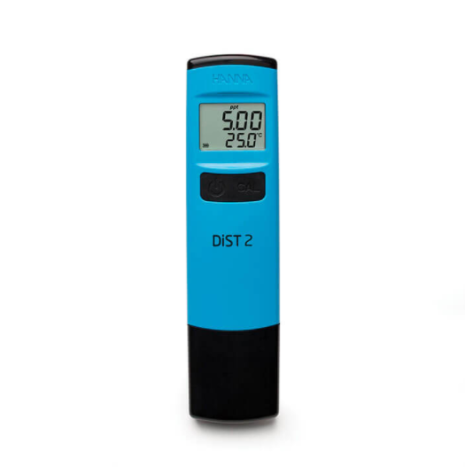 Medidor de bolsillo de TDS impermeable DiST®2 (0-10.00 ppt)