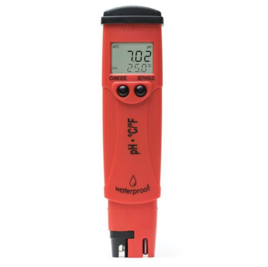 Medidor de bolsillo pHep®5 de pH/temperatura con resolución de 0.01