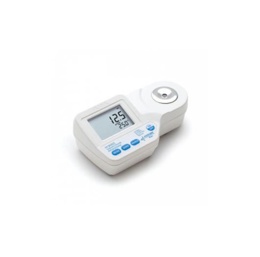 Refractómetro digital para medir el cloruro de sodio en alimentos