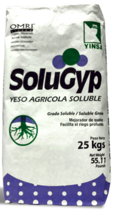 SOLUGYP SULFATO DE CALCIO 29.4 % CAO